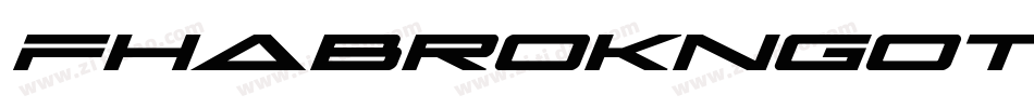 Fhabrokngothicbustdbbnc-EoRj字体转换