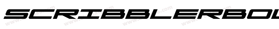 ScribblerBold-OoEo字体转换