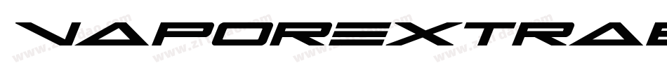 VaporExtrabold-25Eo字体转换