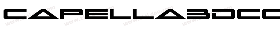 Capella3DCondensed-rnRK字体转换