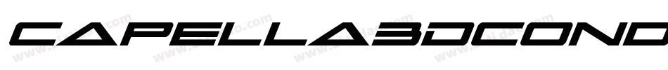 Capella3DCondensed-rnRK字体转换