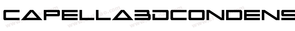 Capella3DCondensed-rnRK字体转换