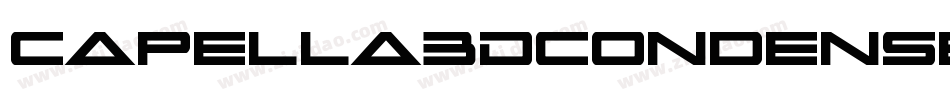 Capella3DCondensed-rnRK字体转换