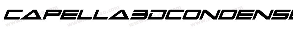 Capella3DCondensed-rnRK字体转换