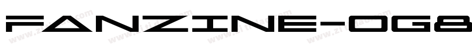 Fanzine-og8V字体转换 Fanzine-og8V字体转换
