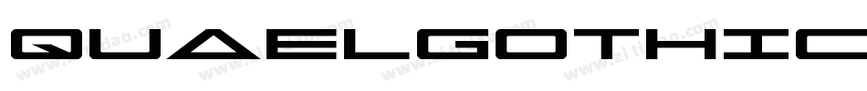Quaelgothic-ep3n字体转换