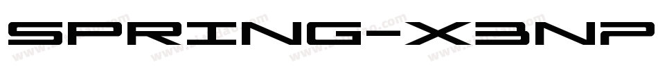 Spring-x3nPm字体转换