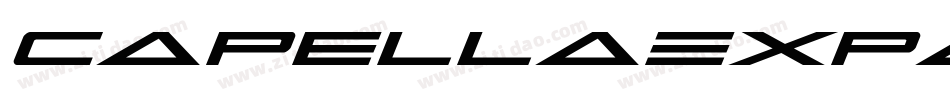 CapellaExpandedItalic-B4zw字体转换