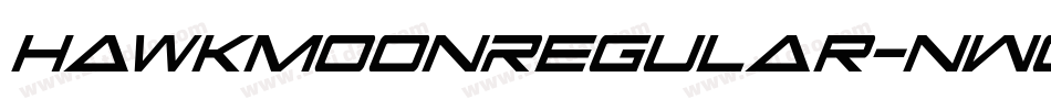 HawkmoonRegular-nW0V字体转换