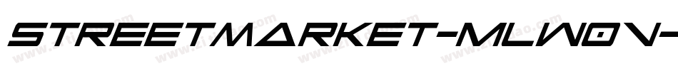 StreetMarket-mLW0V字体转换 StreetMarket-mLW0V字体转换