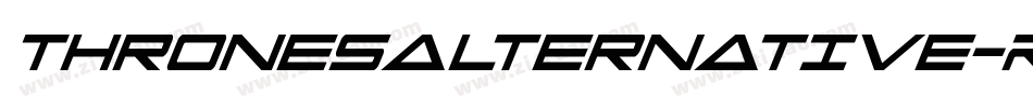 Thronesalternative-RM0V字体转换 Thronesalternative-RM0V字体转换