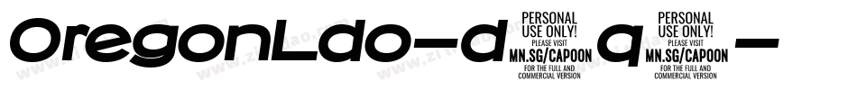 OregonLdo-d9q7字体转换