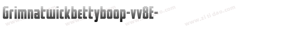 Grimnatwickbettyboop-vv8E字体转换