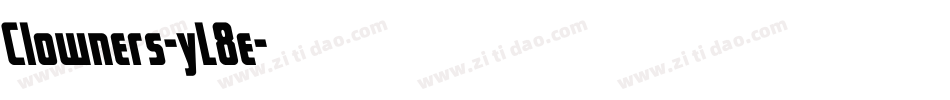 Clowners-yL8e字体转换