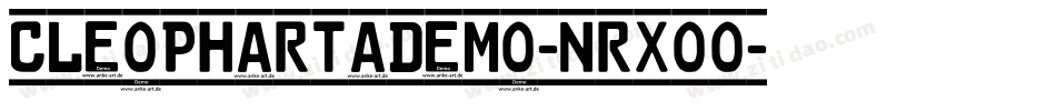 CleophartaDemo-nRxOO字体转换