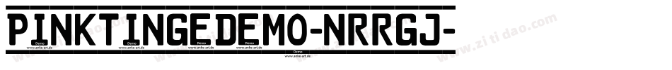 PinkTingeDemo-nRrGJ字体转换