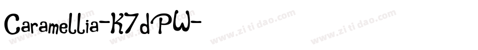 Caramellia-K7dPW字体转换