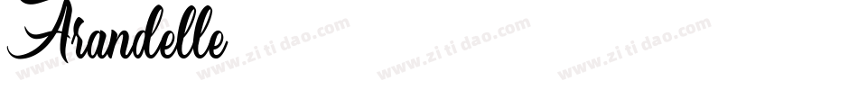 Arandelle字体转换