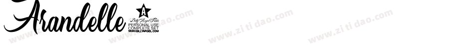 Arandelle2字体转换