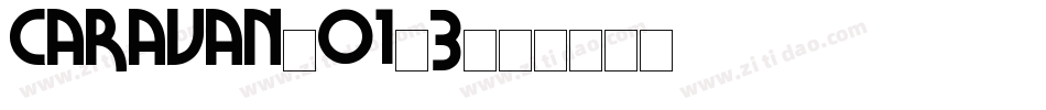 Caravan-01-3字体转换