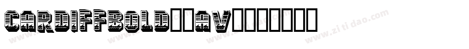 CardiffBold-6av1字体转换