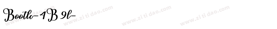 Bootle-4B9l字体转换 Bootle-4B9l字体转换