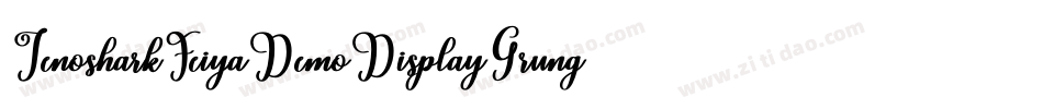JenosharkFeiyaDemoDisplayGrunge-ZVE9l字体转换