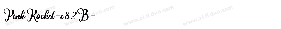 PinkRocket-e82B字体转换