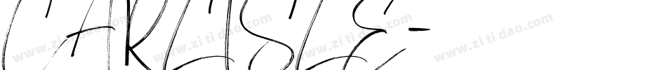 CARLISLE字体转换