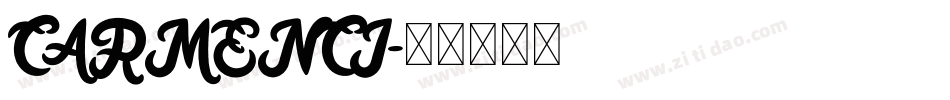 CARMENCI字体转换