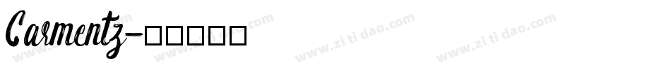 Carmentz字体转换