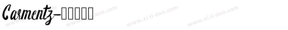 Carmentz字体转换