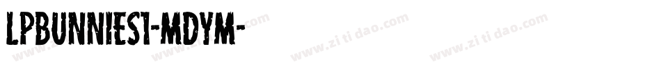 Lpbunnies1-mDYm字体转换