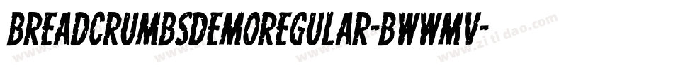 BreadcrumbsDemoRegular-BWWmV字体转换