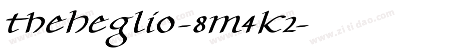 TheHeglio-8M4K2字体转换