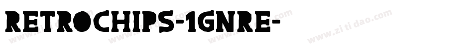 Retrochips-1GnRe字体转换