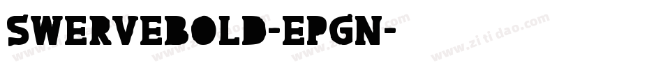 SwerveBold-EpGn字体转换