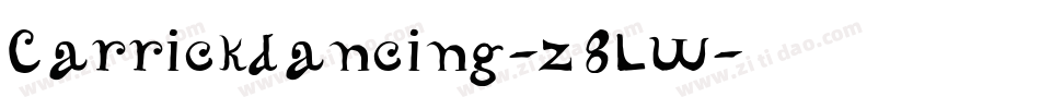 Carrickdancing-z8Lw字体转换