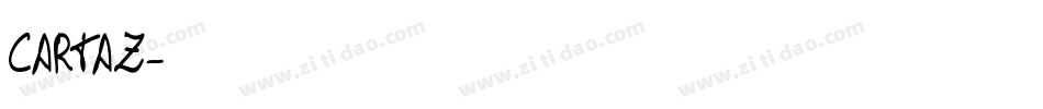 CARTAZ字体转换