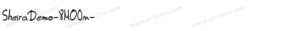 SheiraDemo-8MO0n字体转换