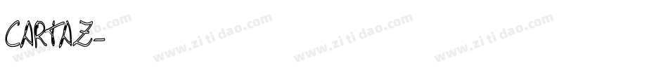 CARTAZ字体转换