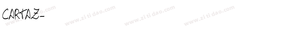 CARTAZ字体转换