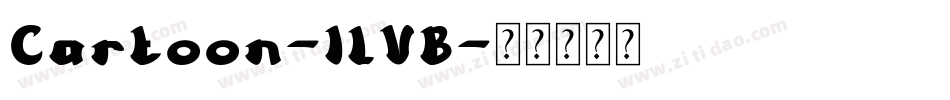 Cartoon-1LVB字体转换