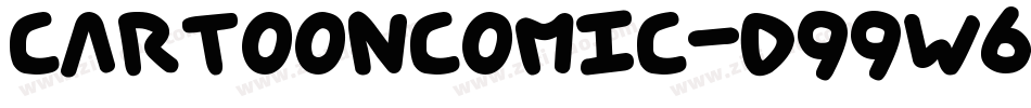 CartoonComic-d99W6字体转换