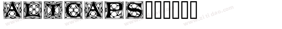ALTCAPS字体转换