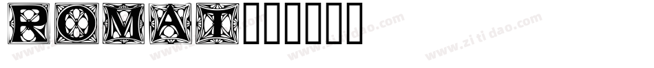 ROMAT字体转换