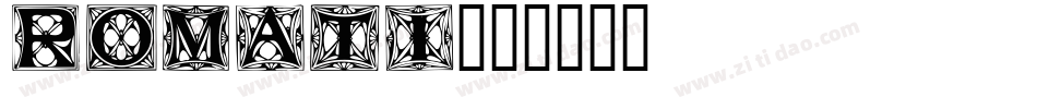 ROMATI字体转换