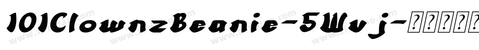 101ClownzBeanie-5Wvj字体转换