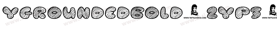 YgRoundedBold-2YP3字体转换