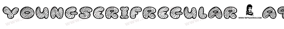 YoungserifRegular-A9Yg字体转换